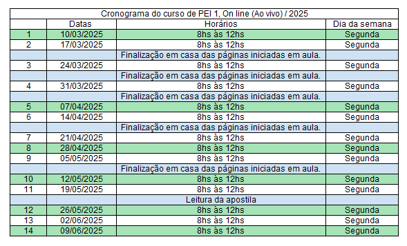 CDIB Curso PEI